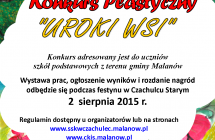 Konkurs plastyczny uroki wsi plakat (1)